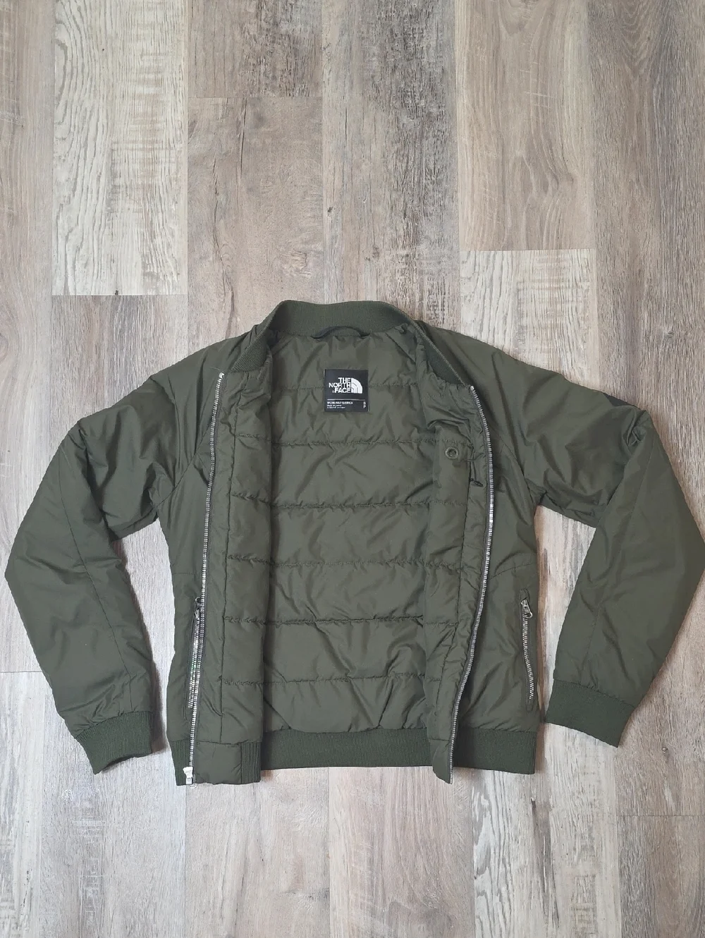 The North Face Rydall‎ Olive glgreen Women's Bomber Jacket Size S